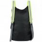 HUWAIJIANFENG Black Backpack Foldable Lightweight Bag Travel Camping Waterproof