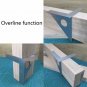 Woodworking Ruler Layout Miter Square Triangle Rafter 45 90 degree Metric Gauge