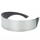 Futuristic Wrap Robot Glasses Shield Costume Party Cyclops Space Alien sunglasse