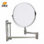 Double Side Wall Mirror Bathroom Shaving Extend Cosmetic Makeup Face Magnifying