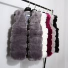 FLULU Women Ladies Warm Outwear Sleeveless Vest Fake Fur Waistcoat Jacket Coat