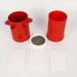 2 in 1 Fries Potatoes Maker Slicer Cutter Machine Microwave Container French Fry