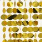 Yellow Round Circle Disco Curtain Festival Party Supplies Decorative Curtains