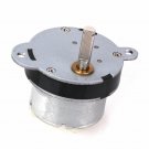 New 40MM 130RPM High Torque Powerful DC Motor 12V Electric Metal Gear Box Motor