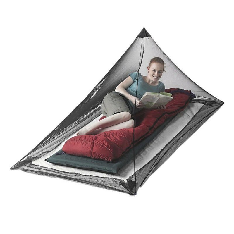 Light Black Summer Outdoor Camping New Mosquito Tent Net Travel Breathable Mesh