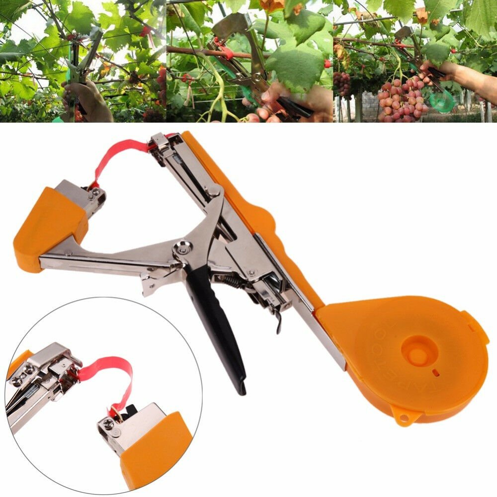 New Plant Tying Bind Branch Machine Garden Tree Vegetable Grass Tapetool Stem