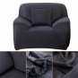 Black Stretch Elastic Fabric Sofa Cover Seater Protector Couch Cover Slipcover
