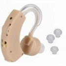 Ear Hearing Aid Mini Device Behind Ear High Low Tone Sound Elderly Voice Case