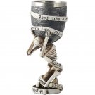 Skull Skeleton Dragon Claw Cup Wine Glass Retro Ancient Vikings Gothic Goblet