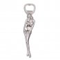 3D Beautiful Women Bottle Opener Sexy Girl Zinc Alloy Silver Beer Drink Opener