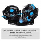 Mini Portable Car Vehicle Truck Cooling Air Fan All Round Adjustable Auto Cooler