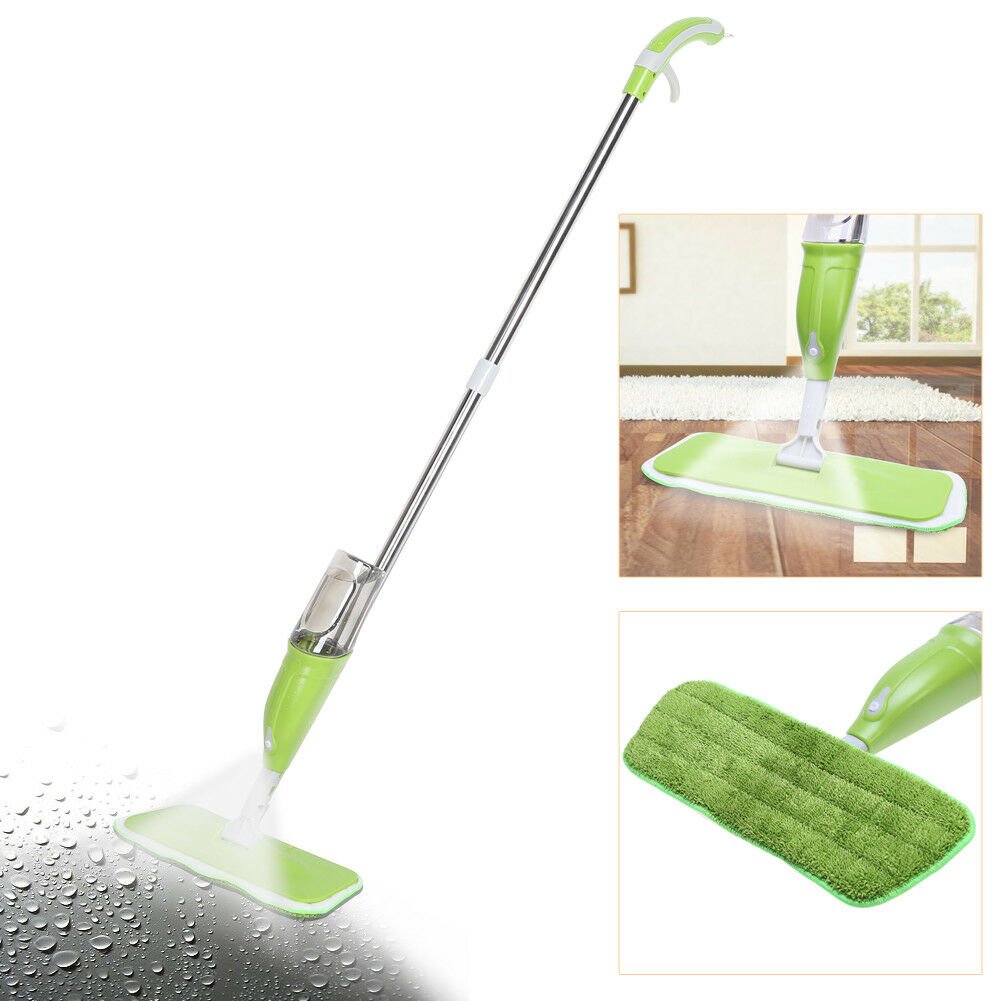 New 350ML Micro Fibre Spray Mop Water Spraying Floor Cleaner Multifunction Flat