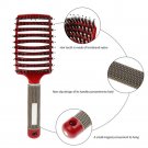 Salon Professional Hairbrush Scalp Massage Comb Bristle&Nylon Hairdressing Tool