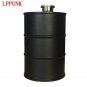 Stainless Steel Whisky Flagon Oil Bucket Flask Hip Large Drum Barrel Vodka Flask