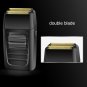 Kemei Men Electric Hair Shaver Double Blade Rechargeable Face Hair Beard Remover