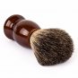 Qshave Man Pure Badger Hair Shaving Brush Real Wood 100% Beard Mustache Brush