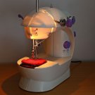 Portable Mini Sewing Machine Dual Speed With Light Foot Pendal Sewing Machine