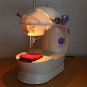 Portable Mini Sewing Machine Dual Speed With Light Foot Pendal Sewing Machine