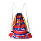 New Soccer FC Barcelona BackPack Bag Polyester No Rain Cover Hiking Football Bag