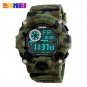 Skmei Camouflage Army New Watch Multifunction Men Digital Electronic Wristwatch