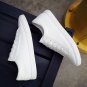 White Women Sneakers Casual Tenis Feminino Lace-up PU Leather Spring Lady Shoes
