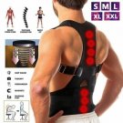 Men Posture Magnetic Therapy Adult Back Corset Shoulder Lumbar Corrector Bandage