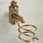 Bronze Antique Wall Mount Hair Dryer Holder Rack Hair Drier Blower Hang Storage