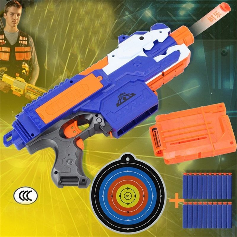 New Soft Bullets Toy Gun Bullets Suit for Nerf Toy Gun Dart Shooting Plastic Toy