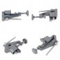 30mm Aluminium Small Jewelers Clamp Universal Mini Bench Vise Table Screw Vise