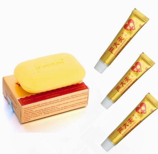 4pcs Herbal Chinese Cream Yandaifu Eczema Cream Skin Care Yiganerjing Dermatitis