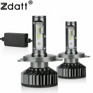 Zdatt H7 LED H1 H4 H11 H8 H9 HB2 HB3 HB4 Car Light Canbus Headlight Bulb 10000LM