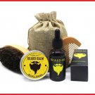 New BellyLady Beard Oil Kit Men Moustache Cream Moustache Comb Brush Storage Bag