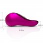 New Brainbow Antistatic Hair Brush Massage Electroplate Salon Hair Styling Comb
