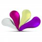 New Brainbow Antistatic Hair Brush Massage Electroplate Salon Hair Styling Comb
