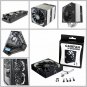 Computer Cooler ALSEYE S-120 Fan 120mm High Air Flow DC 12V 1200RPM 3pin for CPU