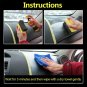 Interior Car Wax 120mL Auto Restorer Dashboard Leather Seat Glossing Dust Remove