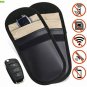 1Pcs Car Fob Bag Auto Key Wallet Car Signal Blocker Shielding Pouch Wallet Case
