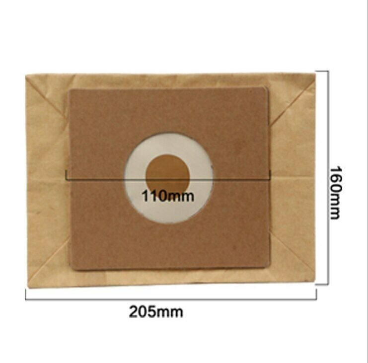 20pcs Vacuum Cleaner Dust Paper Bags +2Pcs Cotton Filter Dust Bags QW12t-607 Bag