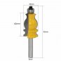 8mm Shank Architectural Cemented Carbide Molding Router Bit Trimming Wood Cutter
