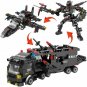 715pcs City Police Station Car Building Blocks SWAT Team Diy Truck House Blocks