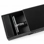 Qshave Double Edge Mens Shaving Razor Classic Short Handle Shaving Durable Razor
