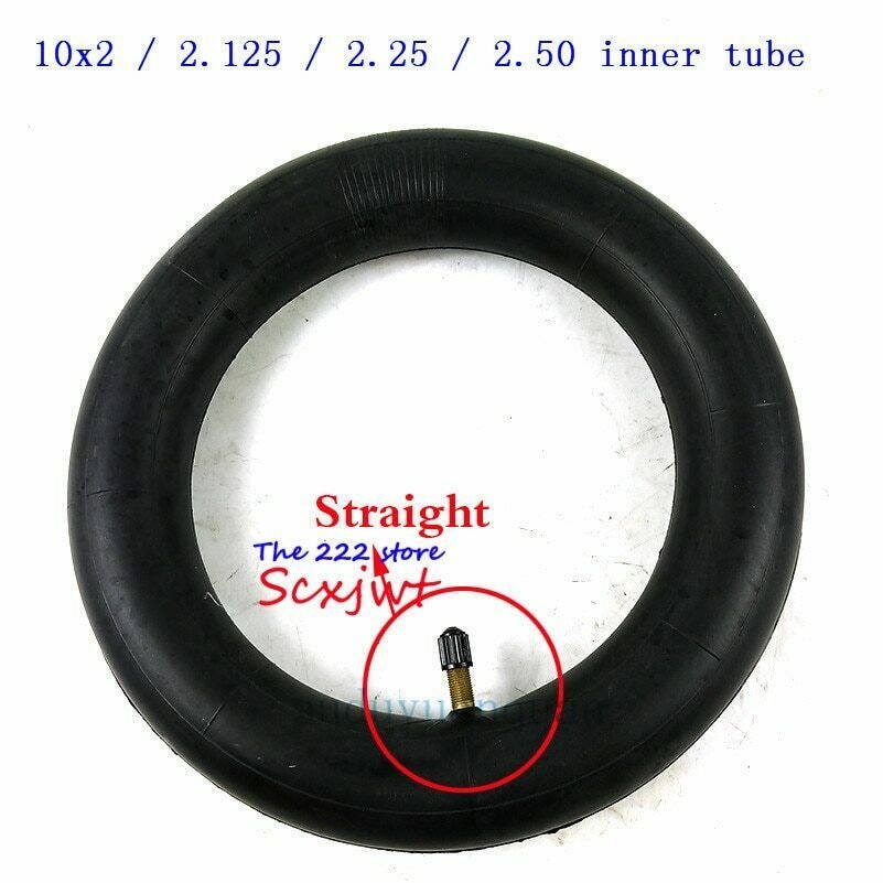 10X2 2.125 2.25 2.50 Inner Tube Wheel Stroller Scooter 10'' Bent Straight Valve