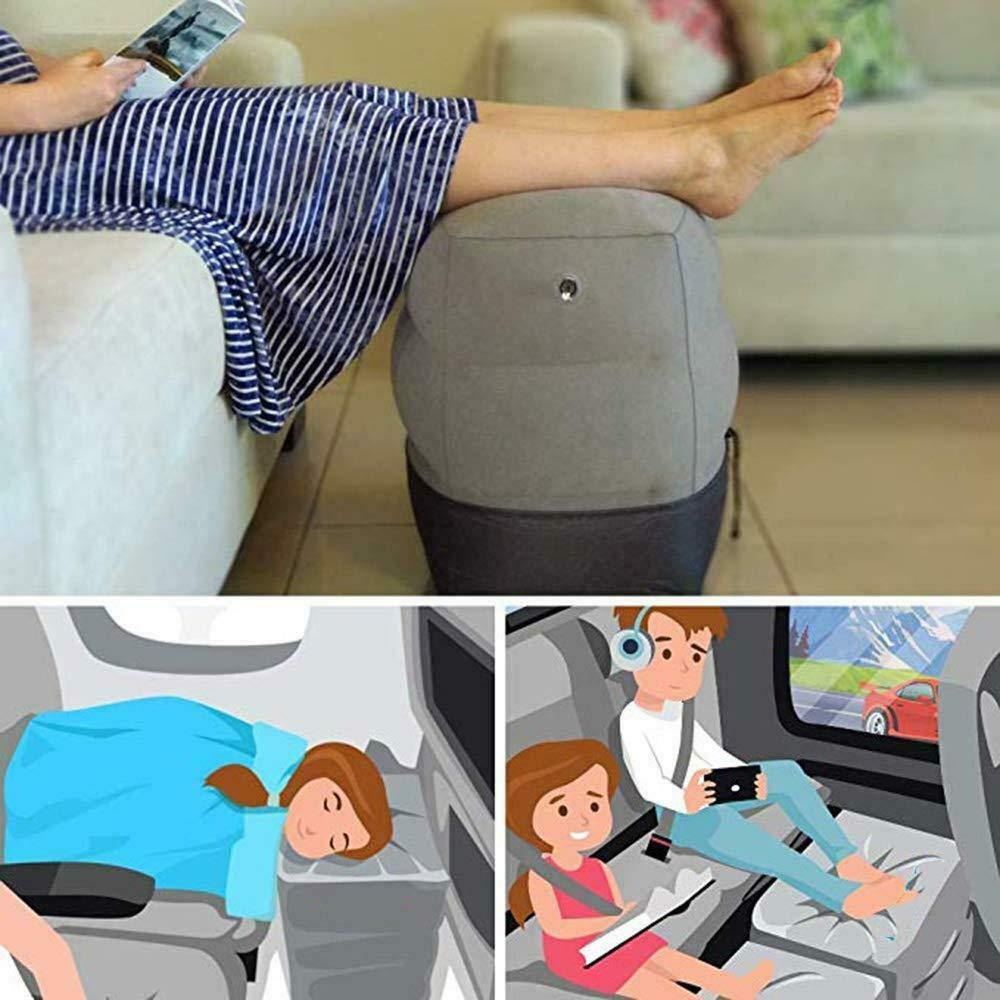 Leg Sleeping Pillow Flight Foot rest Pillow Foot Pad On Airplane Car Bus Pillow