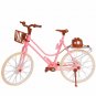 Barbie Doll Dollhouse Ken Kids Pink Green Plastic Bicycle Bike Outdoor Sport Toy