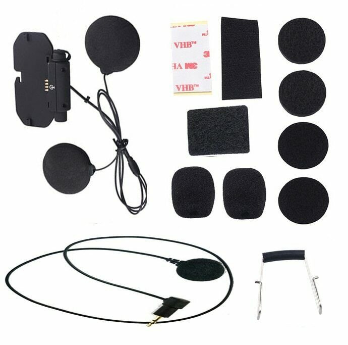 V8 Helmet Headset Base Microphone Easy Rider Audio & Mic Kit Original Vimoto