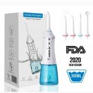 Oral Irrigator Cordless Water Dental Flosser USB ToothPick 300ml Water Jet Floss