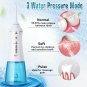 Oral Irrigator Cordless Water Dental Flosser USB ToothPick 300ml Water Jet Floss