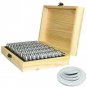 50/100pcs Coin Wooden Storage Box Coin Collection Case Money Vintage Container