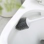 Toilet Brush Rubber Head Holder Cleaning Brush Wall Household Hanging Bathroom