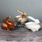 22cm Resin Pelica Figurines Feng Shui Home Key Holder Entrance VILEAD Storage